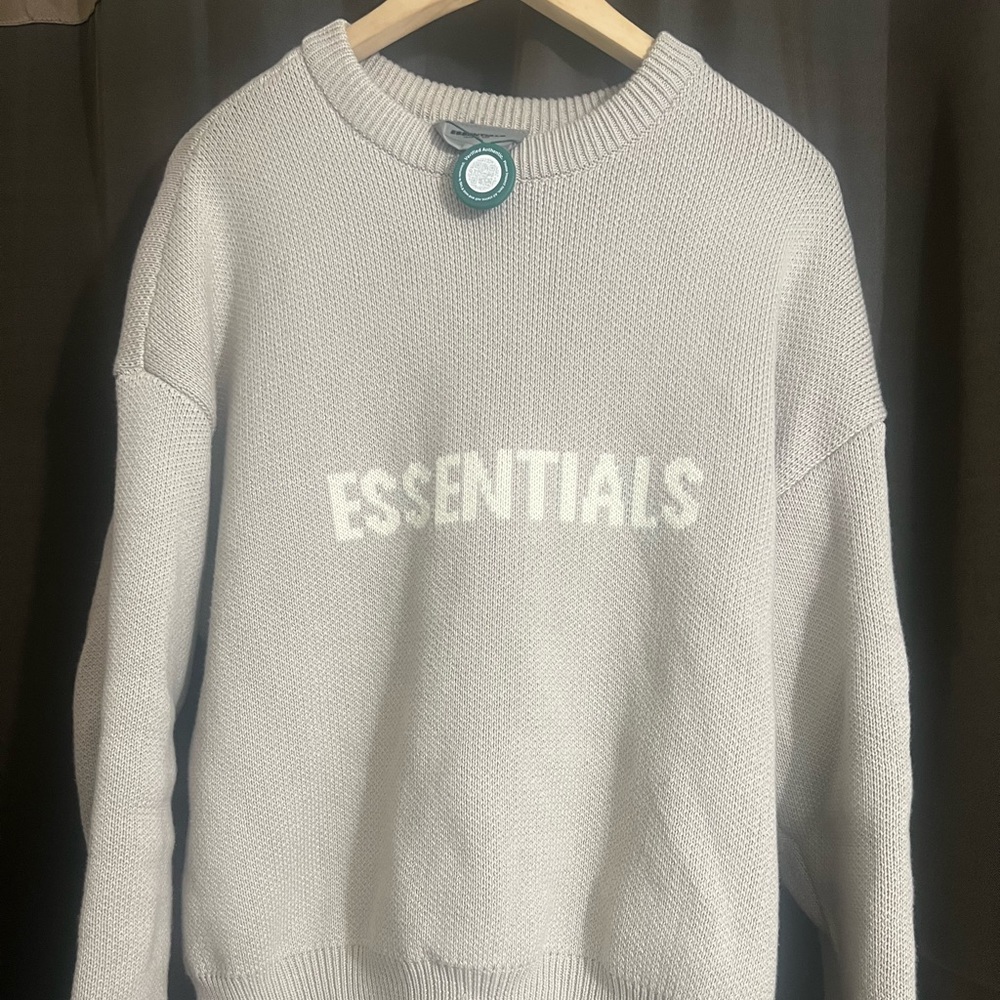 Essentials knitwear hoodie